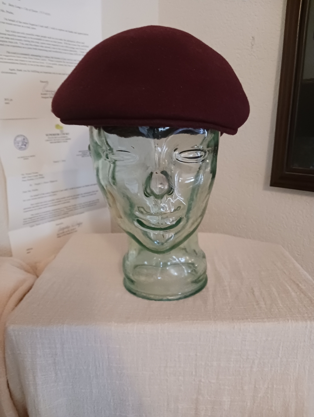Burgandy Women's Hat